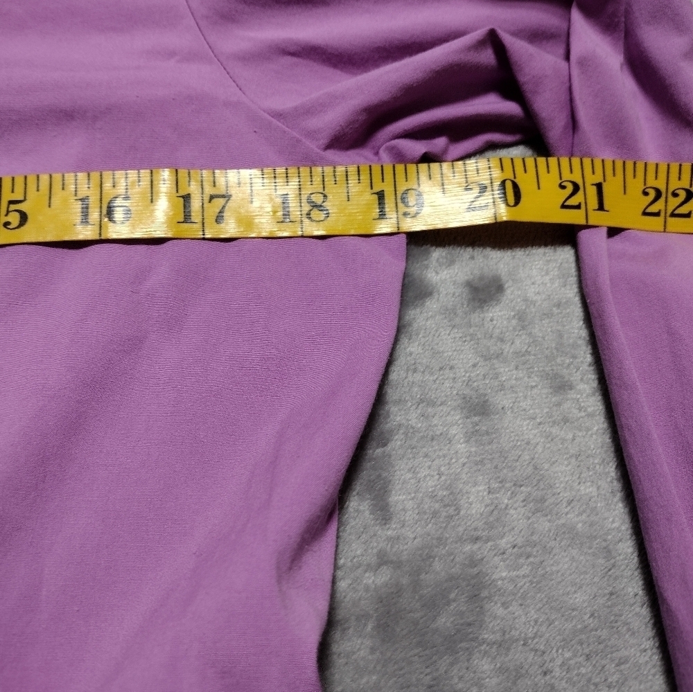 ICEBERG JEANS Women's Button Down Shirt Size 42 Purple Check Measurements - Picture 9 of 10